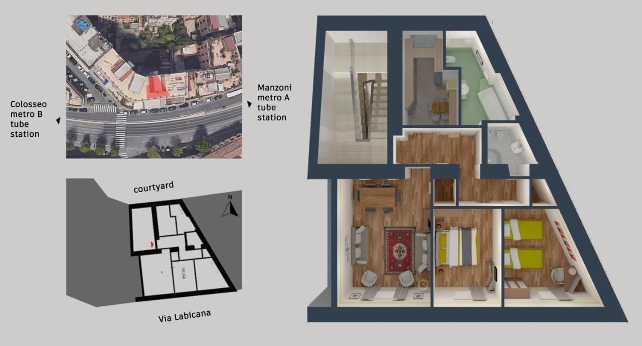 Hospitalityrome Domus Colosseo Exterior photo